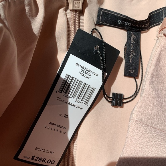 BCBG MAXAZRIA Malik Asymmetrical Ruffle Dress - Picture 10 of 15